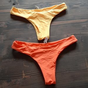 Orange bottoms